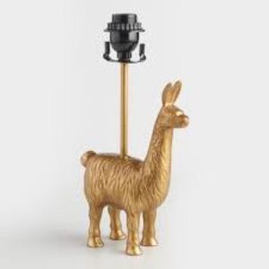 Llama Lamp Base